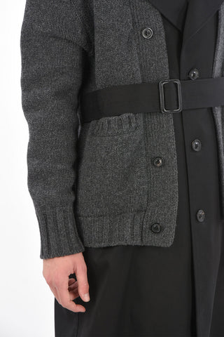 MM10 Cappotto Destrutturato con Cintura 