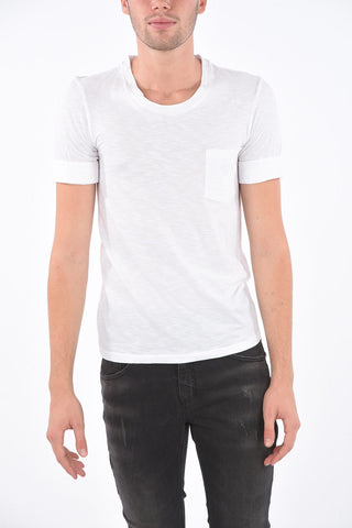 T-shirt Loose Fit con Taschino a Toppa