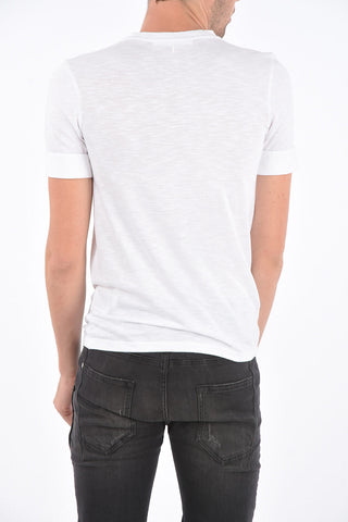 T-shirt Loose Fit con Taschino a Toppa