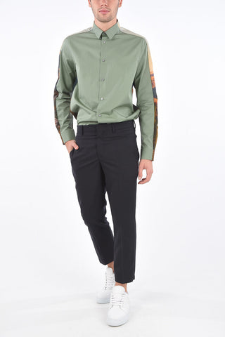 Slim Fit Pants with Ankle Stretchy Band