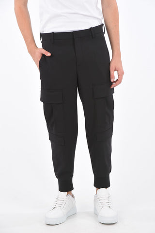 Low-Rise Slouch Fit Cargo Pants