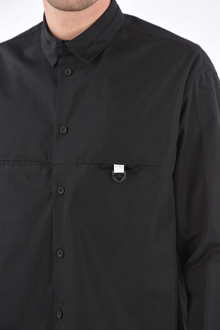Cotton Maxi Patch Pocket RING Shirt