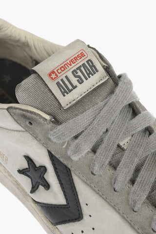 Leather Vintage effect Sneakers