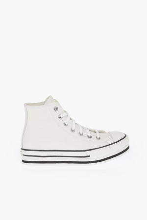 ALL STAR Leather Sneakers with Platform