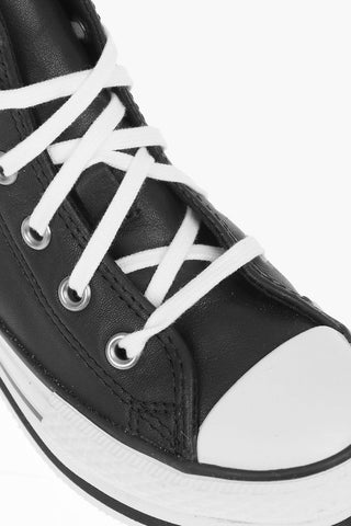 ALL STAR Sneakers in Pelle con Platform