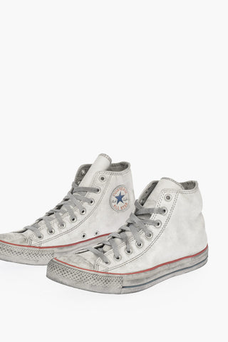 ALL STAR Leather Vintage effect Sneakers