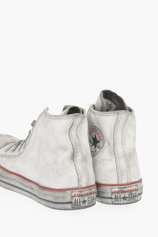 ALL STAR Leather Vintage effect Sneakers