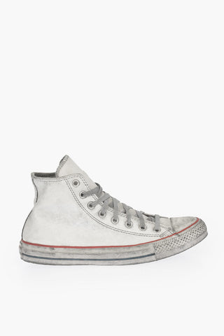 ALL STAR Leather Vintage effect Sneakers