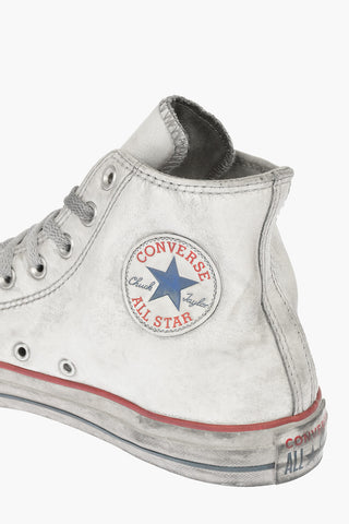 ALL STAR Leather Vintage effect Sneakers