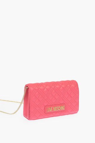 LOVE Faux Leather EVENING BAG Pochette