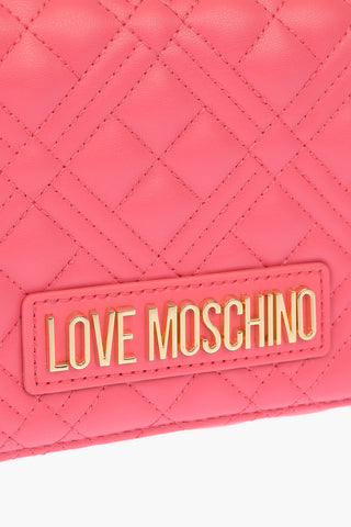 LOVE Faux Leather EVENING BAG Pochette