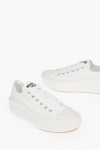 ALL STAR Sneakers in Tessuto con Platform 5cm