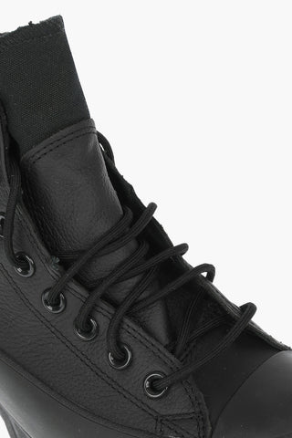 ALL STAR CHUCK TAYLOR Texture Leather High-Top Sneakers