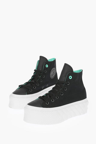ALL STAR 5cm Fabric Sneakers with Platform