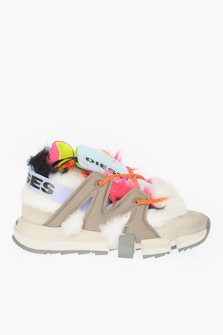 Faux Fur S-PADOLA Low Sneakers