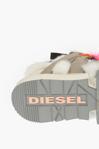 Faux Fur S-PADOLA Low Sneakers