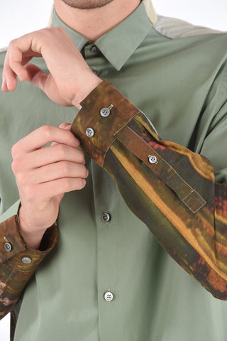 Printed Cotton NEO Classic Collar Shirt