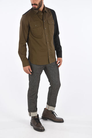 Camicia Utility Bicolore