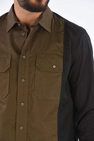 Camicia Utility Bicolore