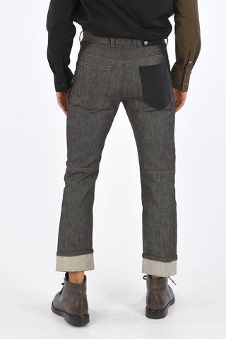 Cuffed Hem Skinny Fit Jeans 16cm