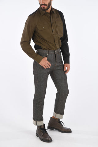 Cuffed Hem Skinny Fit Jeans 16cm