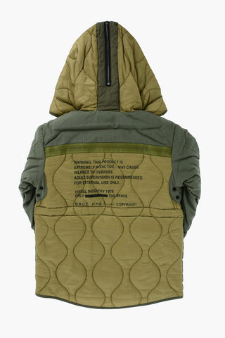 hooded JKOVIK puffer