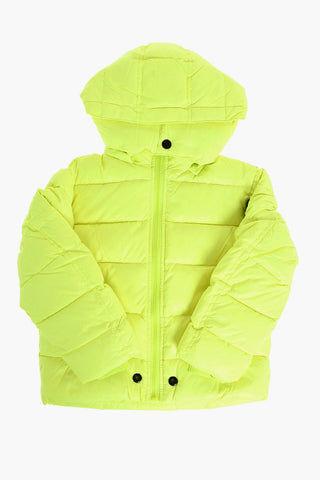 Piumino JIAN Fluo con Cappuccio Removibile