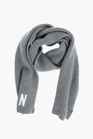 ICON ribbed scarf