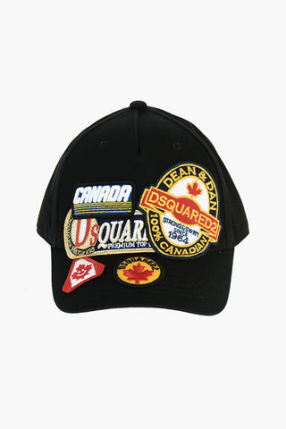 Baseball Cap with Patches