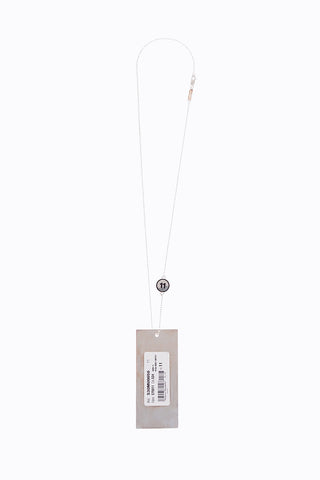 MM11 silver pendant necklace