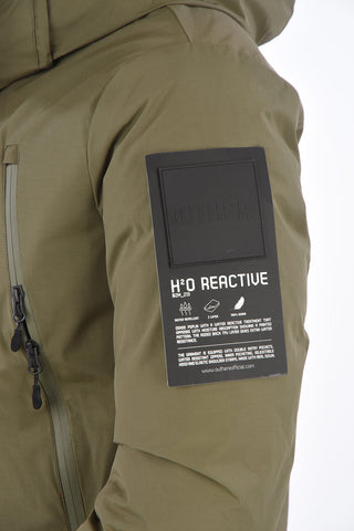 Zip closure Down Jacket with hood