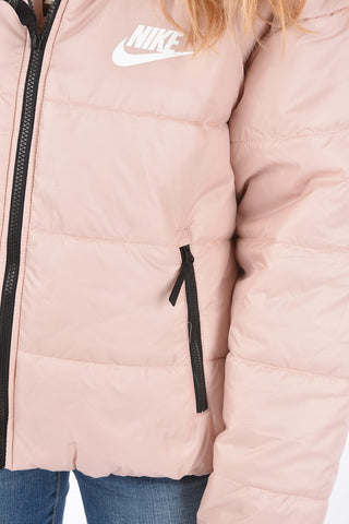 Waterproof Logo Embroidered Puffer