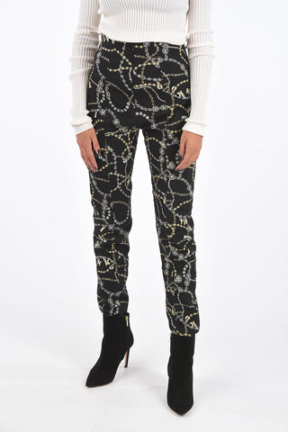 Jewel Printed TENDERNESS Slim Fit Pants