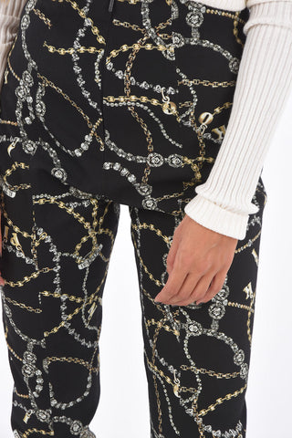 Jewel Printed TENDERNESS Slim Fit Pants
