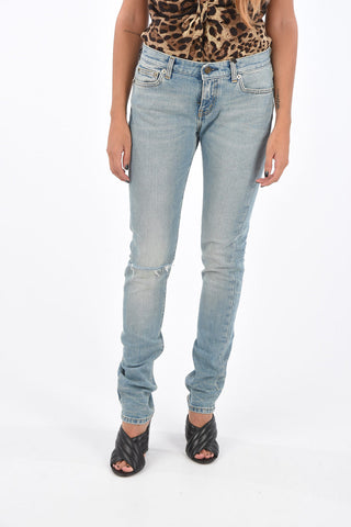 Jeans Skinny Fit Lavaggio Chiaro