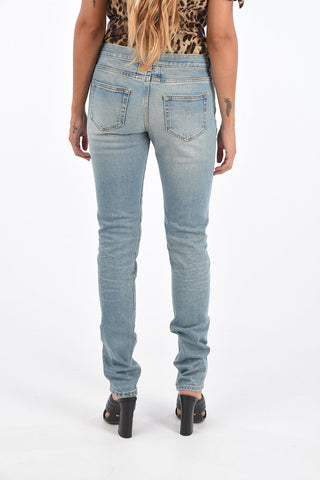 Jeans Skinny Fit Lavaggio Chiaro