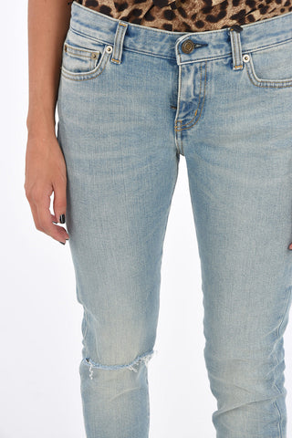 Jeans Skinny Fit Lavaggio Chiaro