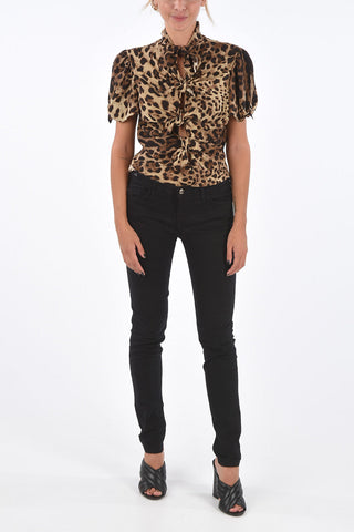EMPORIO ARMANI Low Waist Slim Fit Pants