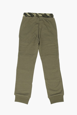Joggers with Camouflage Details