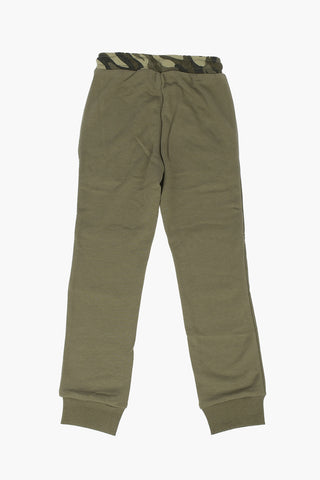 Joggers with Camouflage Details