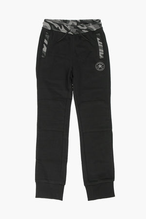 Jogger con dettagli camouflage