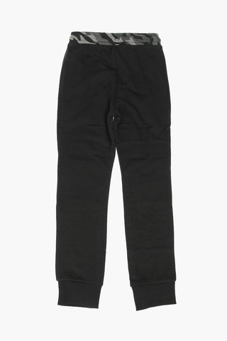 Joggers with Camouflage Details