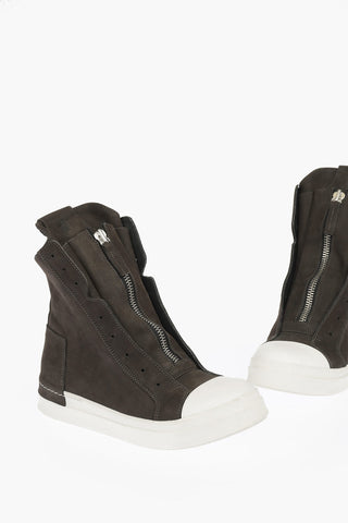 Leather High Sneakers