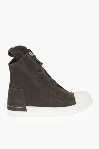 Leather High Sneakers