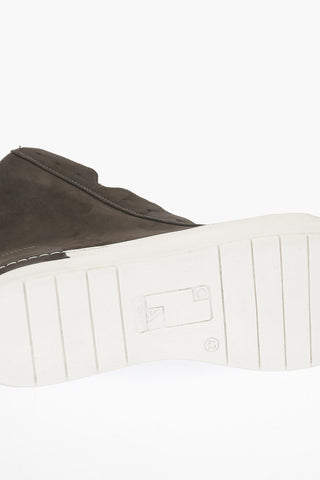 Leather High Sneakers