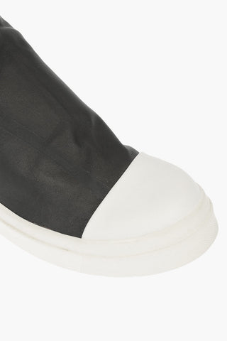 Leather High Sneakers