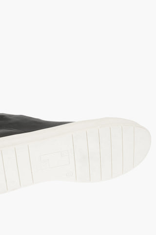 Leather High Sneakers