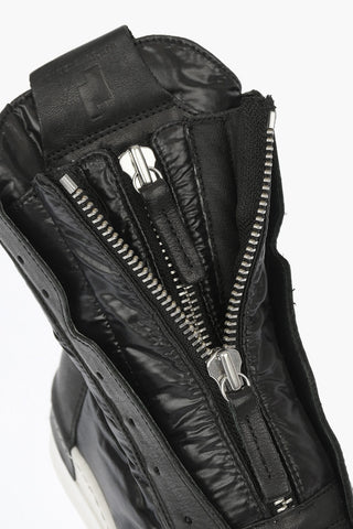 High Sneakers with Zip