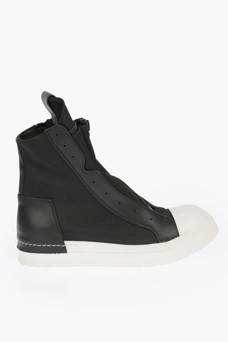 Leather High Sneakers