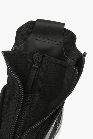 Leather High Sneakers